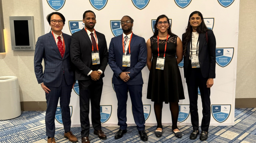 residents dressed up at conference